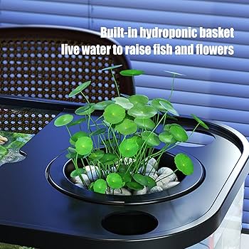 Amazon | 水槽 アクアリウム スターターキット 一体型水槽セット