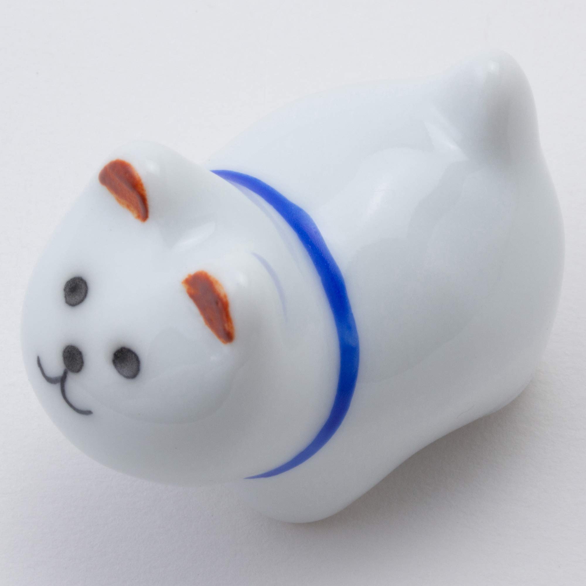 Amazon｜波佐見焼 箸置 犬 青色 04748｜箸置き オンライン通販