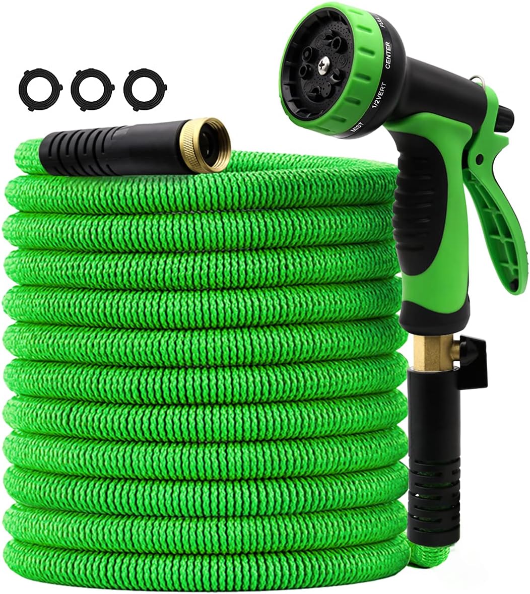 Buy 50FT Garden Hose Expandable , Water Collapsible Hose with 10