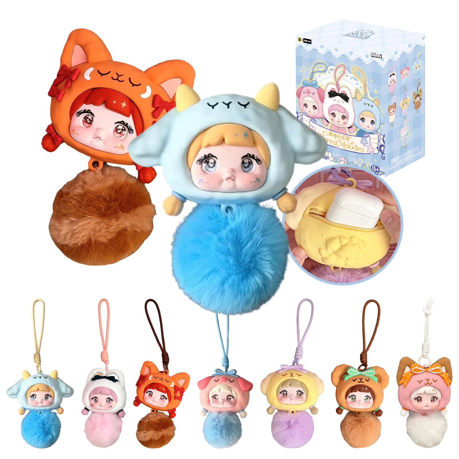 Amazon.co.jp: TOP TOY × Nommi「森の小さな楽章」シリーズ ぬいぐるみ