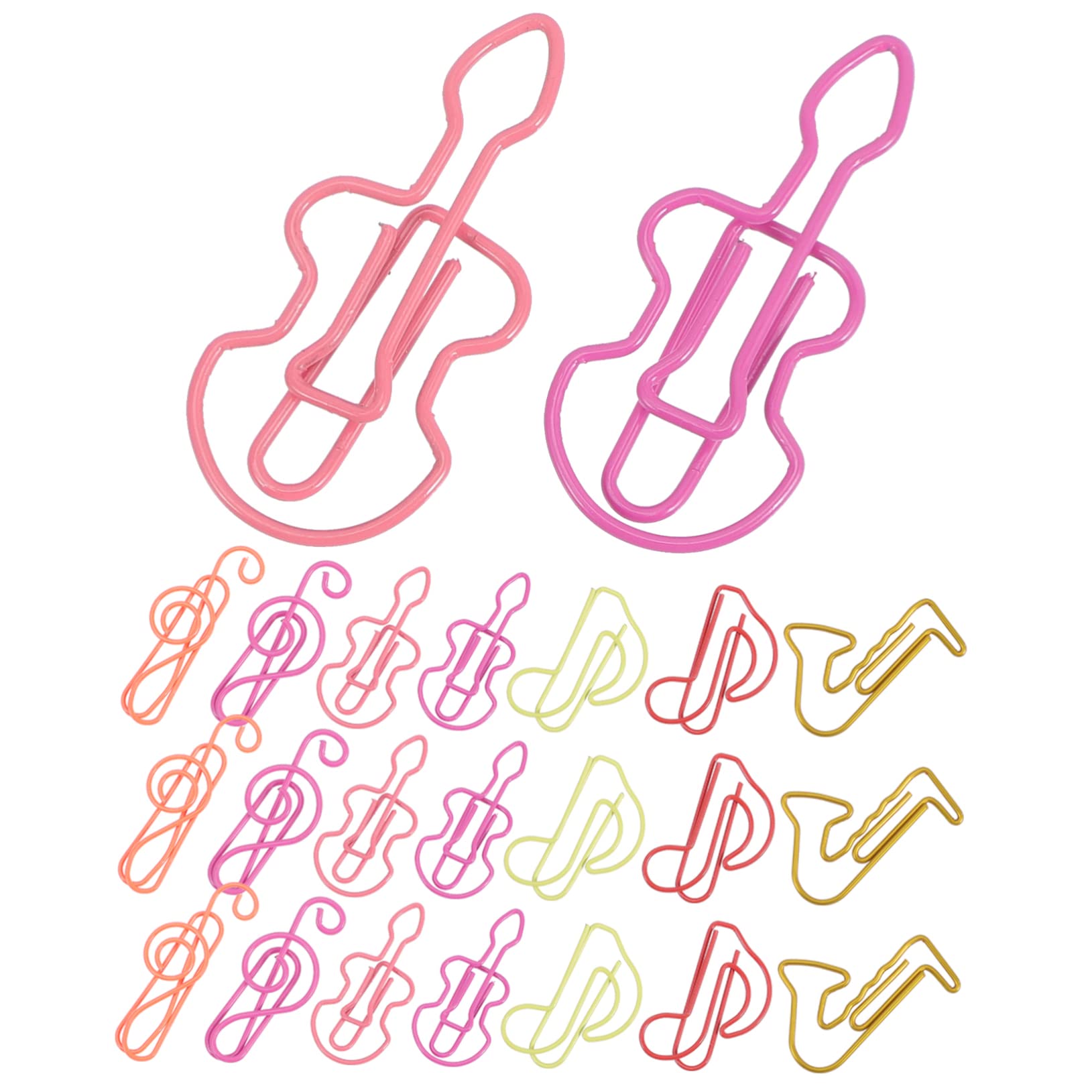 SHINEOFI 300piezas Clips De De Metal Clips Para Papelería Marcadores De Partituras Sostenedores De y Diseño y Original Para y