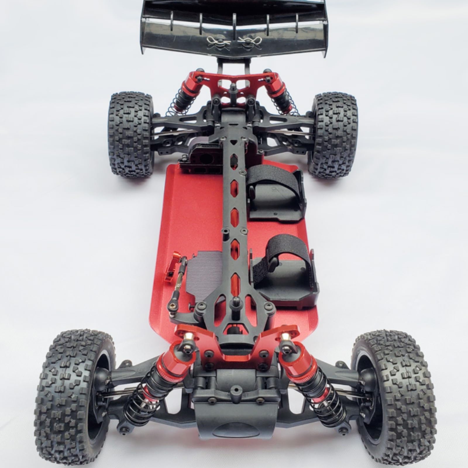 Baoblaze Children Vehicle Coche RC Chasis 4x4 Vehículo Todoterreno Automóvil con Estructura Resistente Diferenciales Amortiguadores