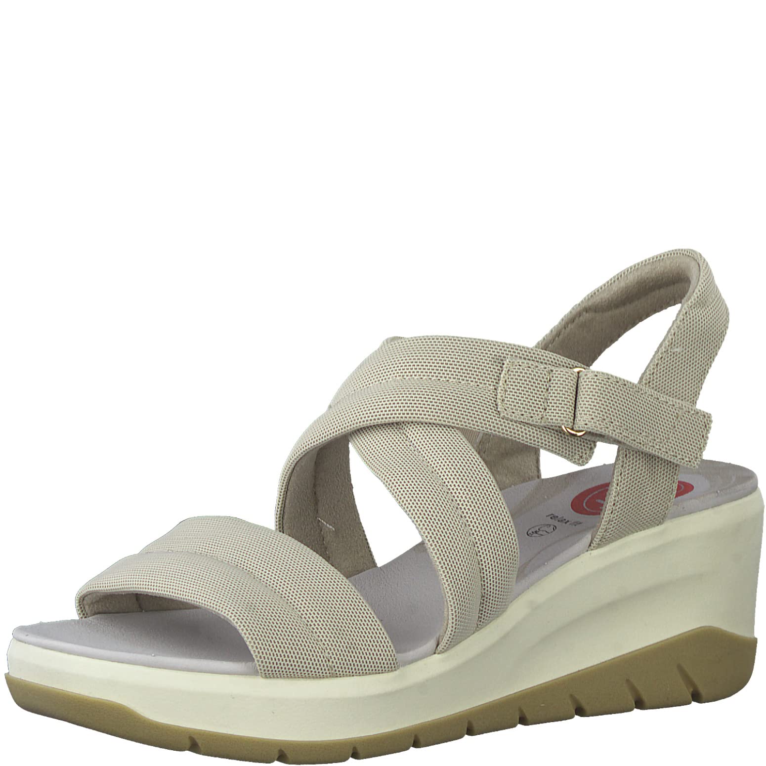 Jana Softline Women's 8-8-28760-20 Sandals, Beige, 39 EU, beige, 7 UK