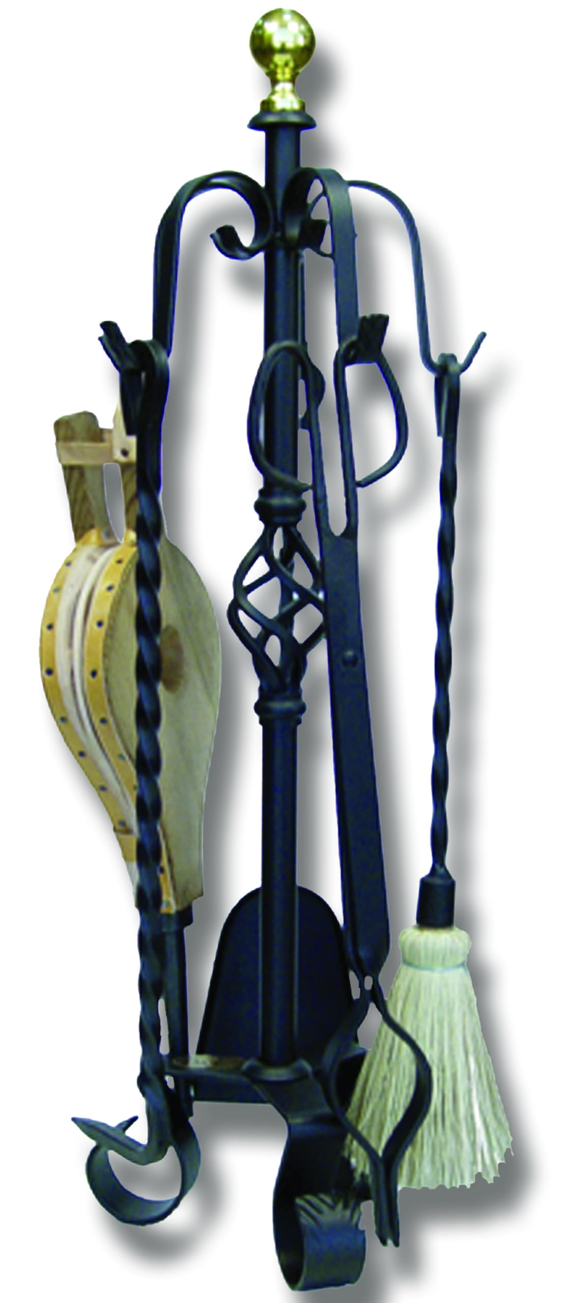 IMEX EL ZORRO JUEGO CHIMENEA 5 PIEZAS 72 CMS. B.LATON