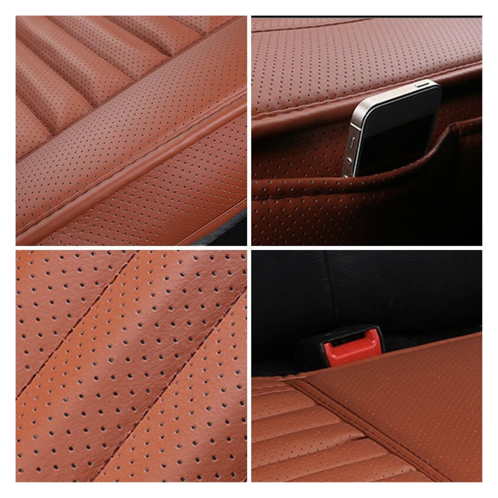 Produktbild von Auflage 12v LUOLLOVE Sitzbezüg Auto Universal Leder Super Weich Für Vordersitz 1 PC Sitzheizung Auto