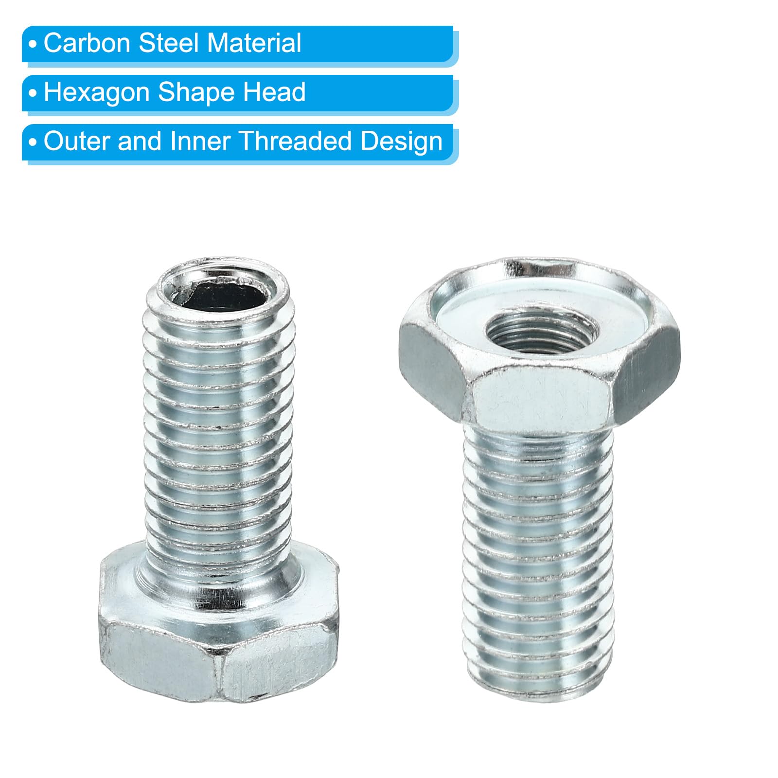 PATIKIL M14x2 to M10x1 Hex Thread Reducing Connector - Image 4