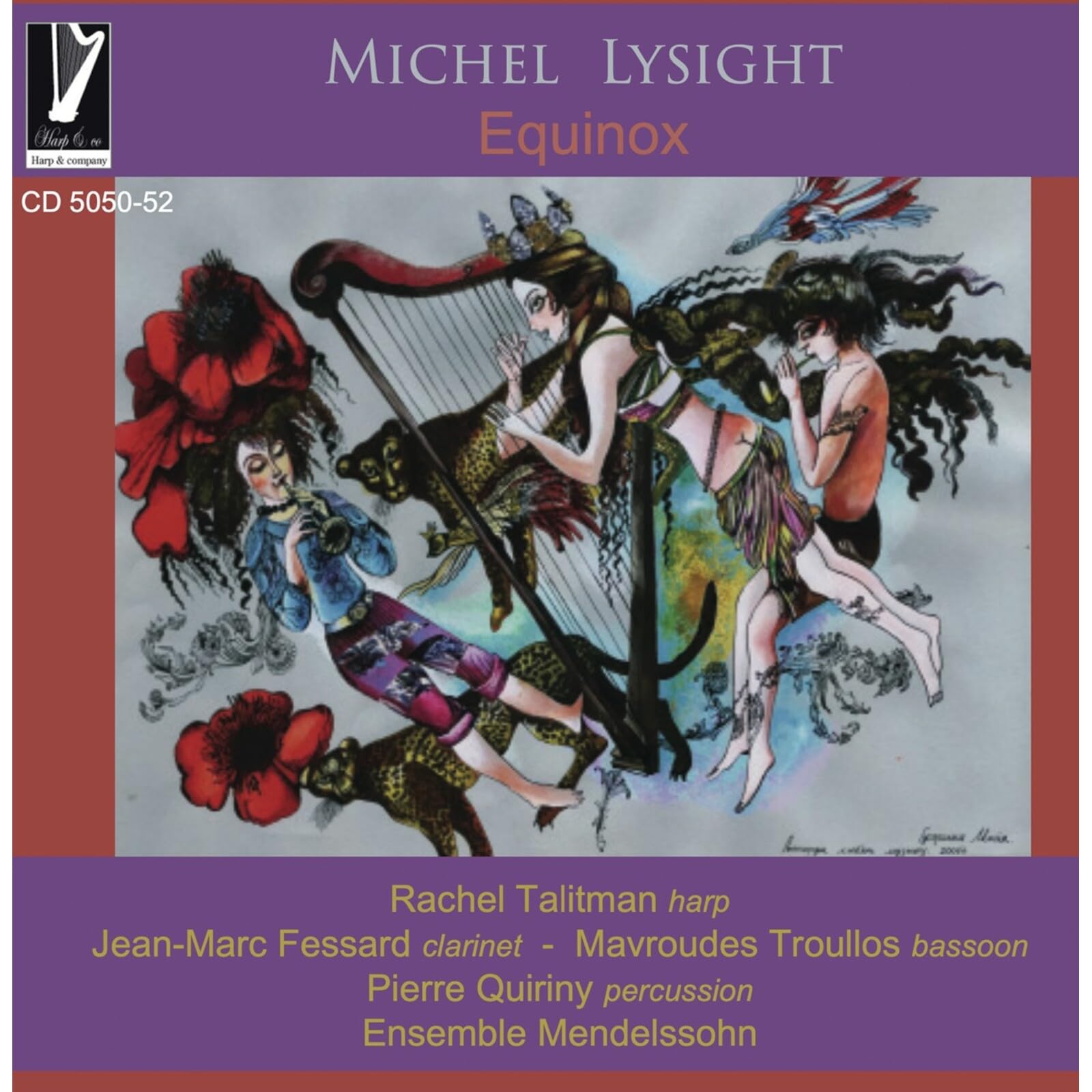 CD505052 Rachel Talitman, Jean Marc Fessard, Mavroudes Troullos and Ensemble