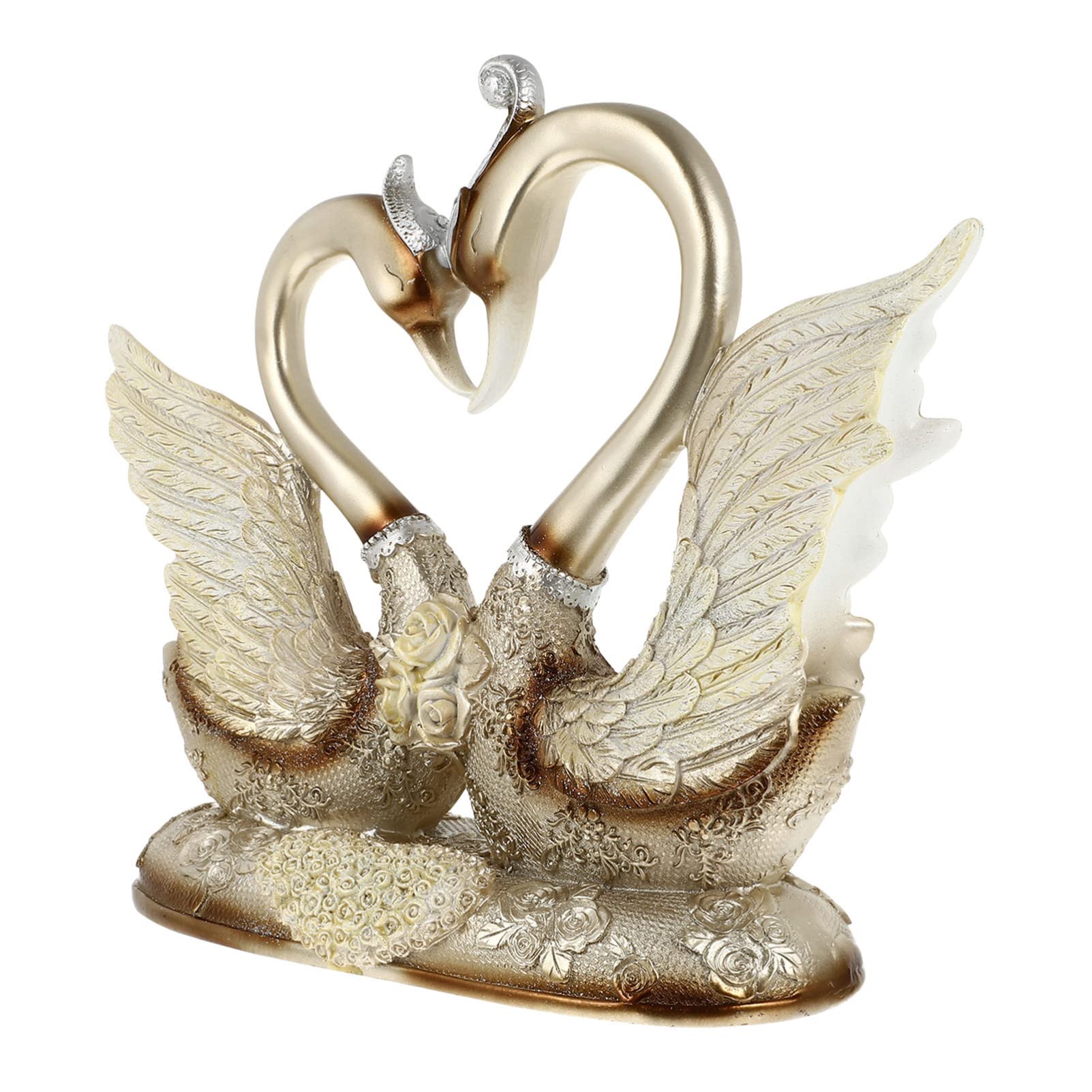 Figurine de cygne MAGICLULU pour embellir votre décoration de bureau à la maison
