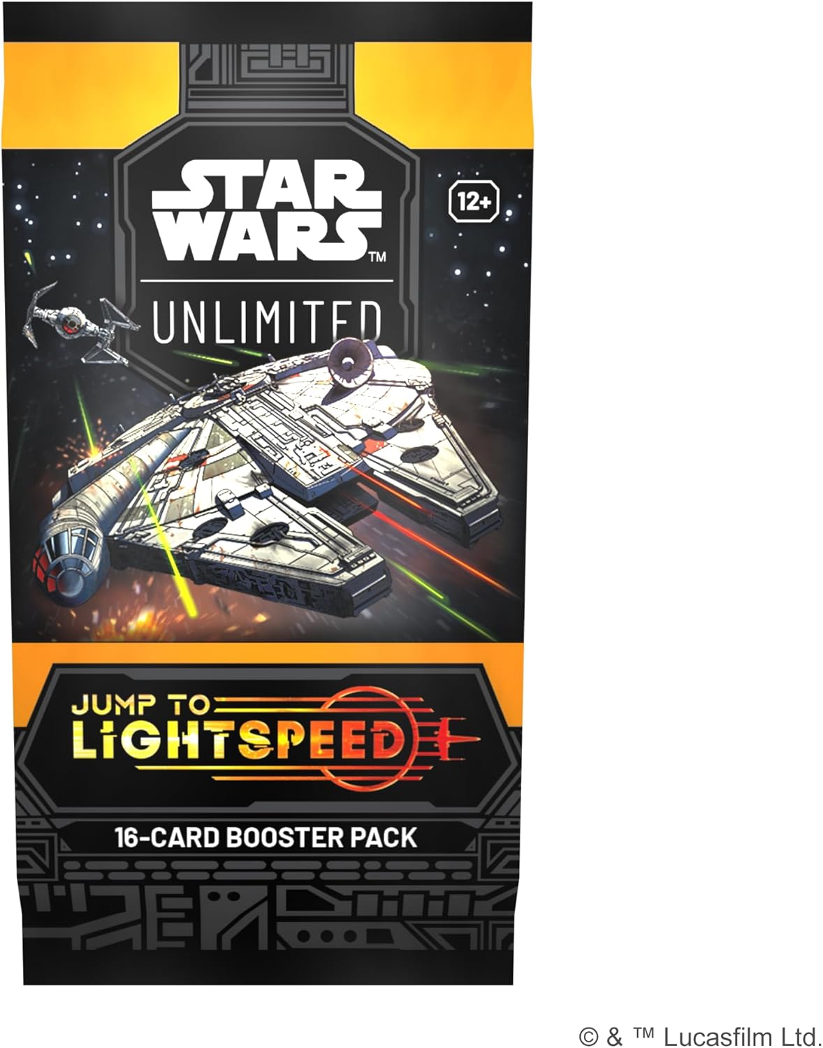 Star Wars: Unlimited TCG Jump to Lightspeed Booster Pack - Fast-Paced Trading Card Game for Kids and Adults, Ages 12+, 2+ Players, 20 Minute Playtime, Made by Fantasy Flight Games