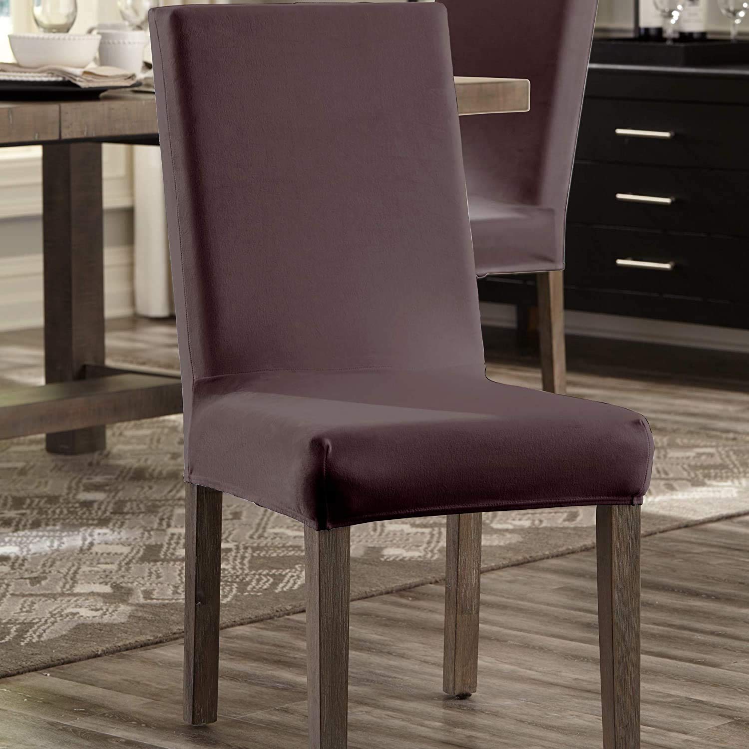Buy Surefit Home Decor Stretch Plush Dining Chair Slipcover 4 Piece Set Buy Surefit Home Decor Stretch Plush Dining Chair Slipcover 4 Piece Set