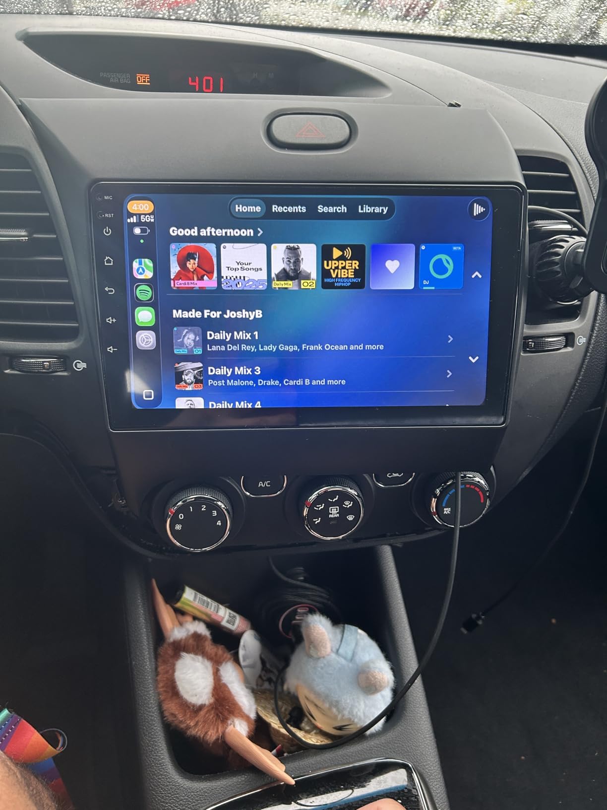 9 inch Car Stereo with Carplay Android Auto fit for Kia Forte 2013-2018 Double Din Android 12.0 Touch Screen Car Radio Receiver w/WiFi GPS Navigation Bluetooth Backup Camera - 2+32G-image-19