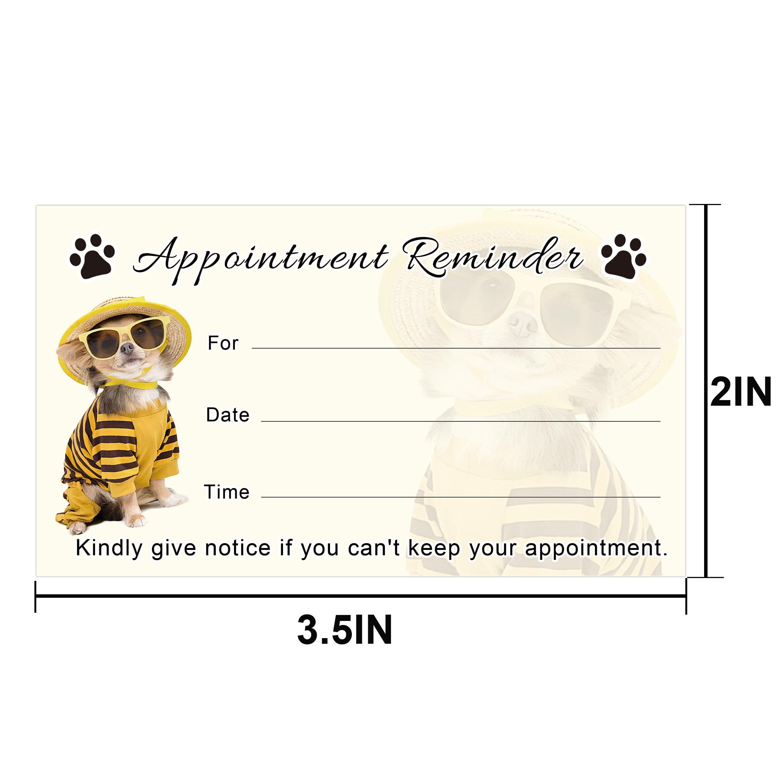 Pop Resin 100 Pet Grooming Groomers Appointment Reminder - Image 2