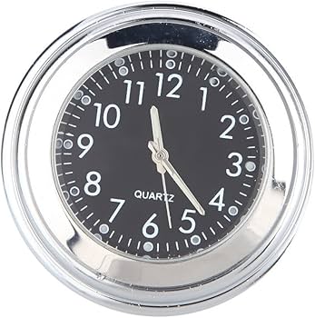 Amazon | Demiawaking オートバイ アナログ時計 夜光 ハンドルバー