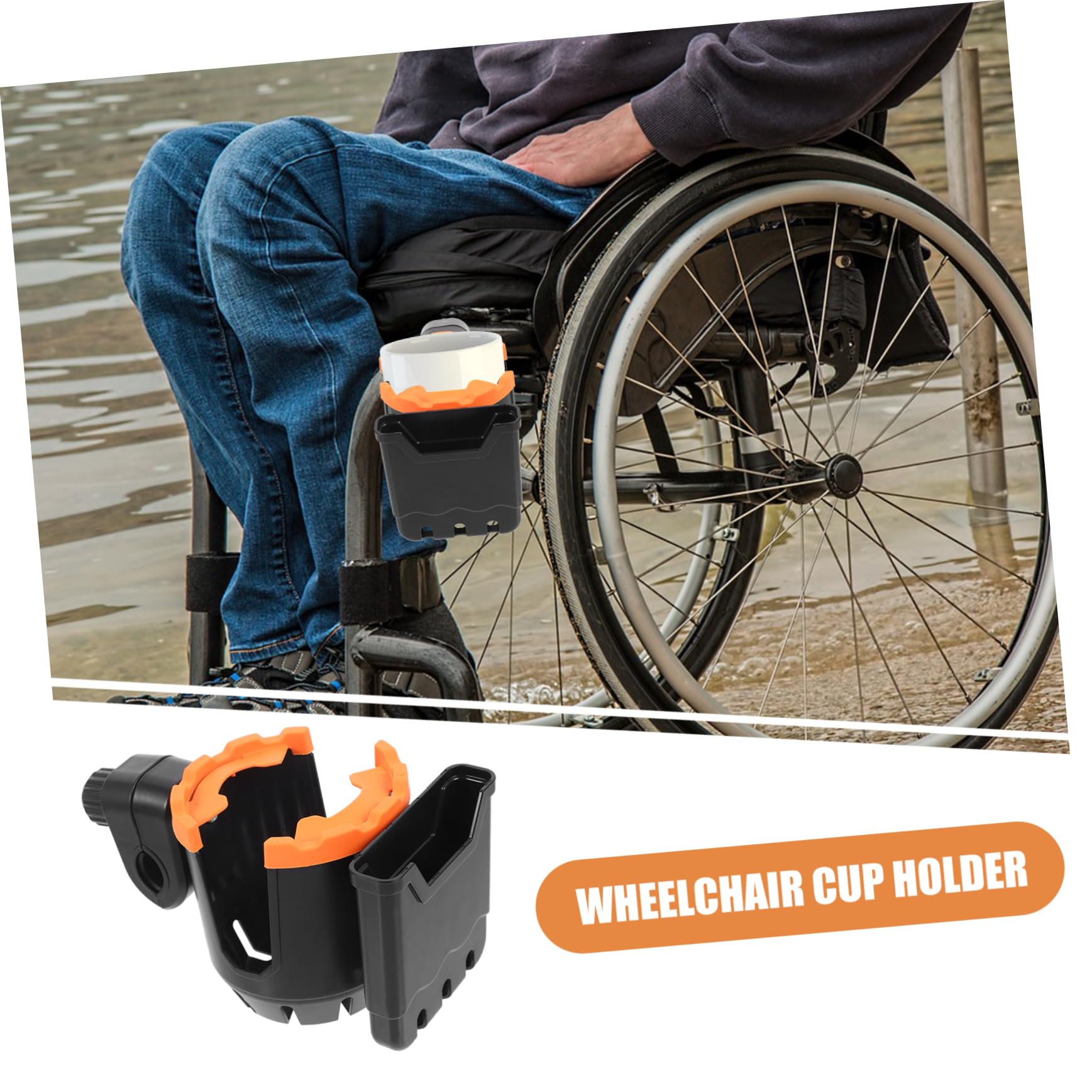 CALLARON 5 Pezzi Porta della Titolari camminatore manubrio Titolare portabicchieri supporto per tazze coppa bici Porta di tazza per passeggino addominali