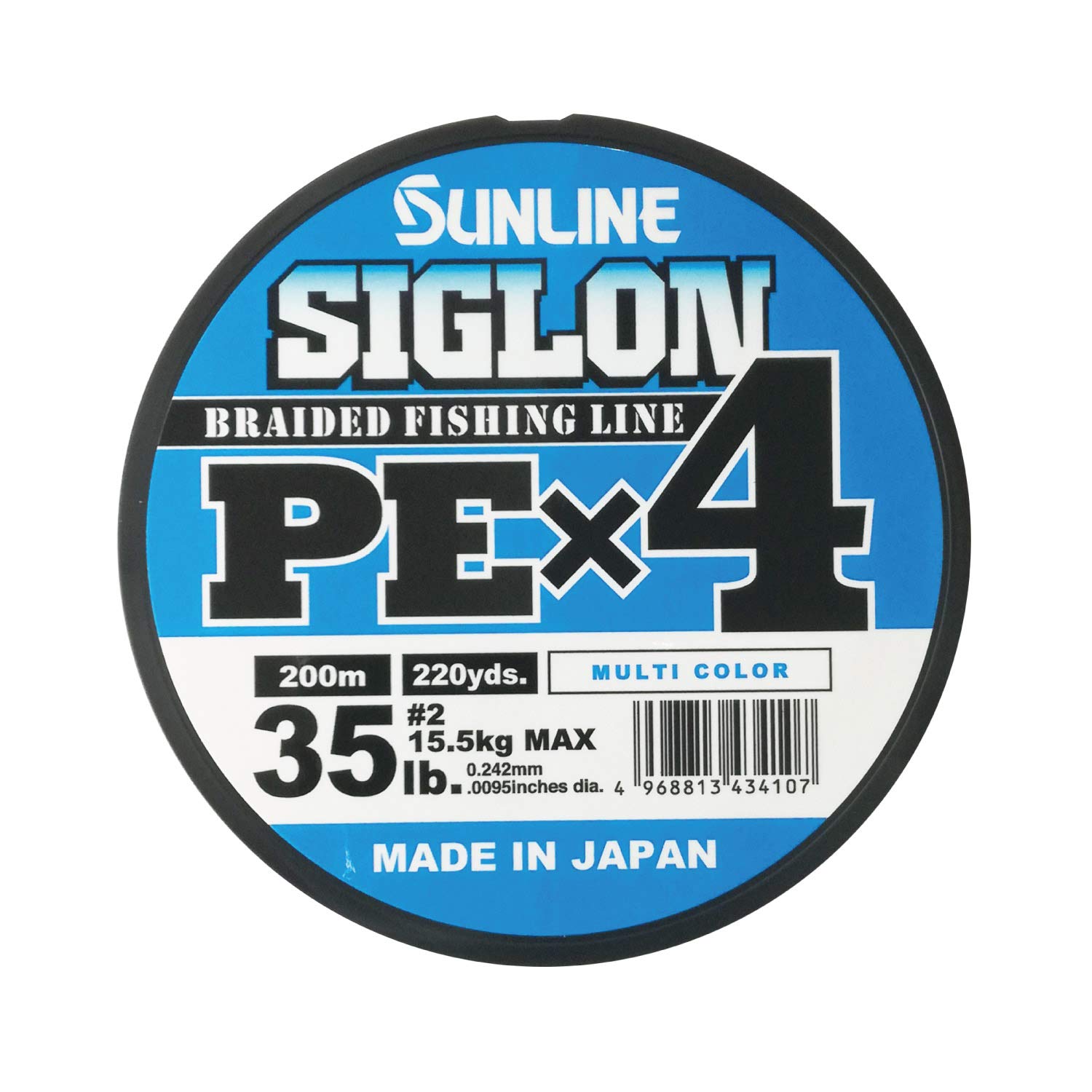 サンライン(SUNLINE) ライン シグロン PEx4 200m 5色 2号 35LB J