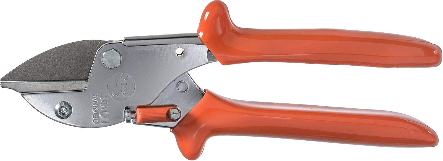 Lowe 5.124 Standard Anvil Pruning Shears Short Curved Blade BigaMart