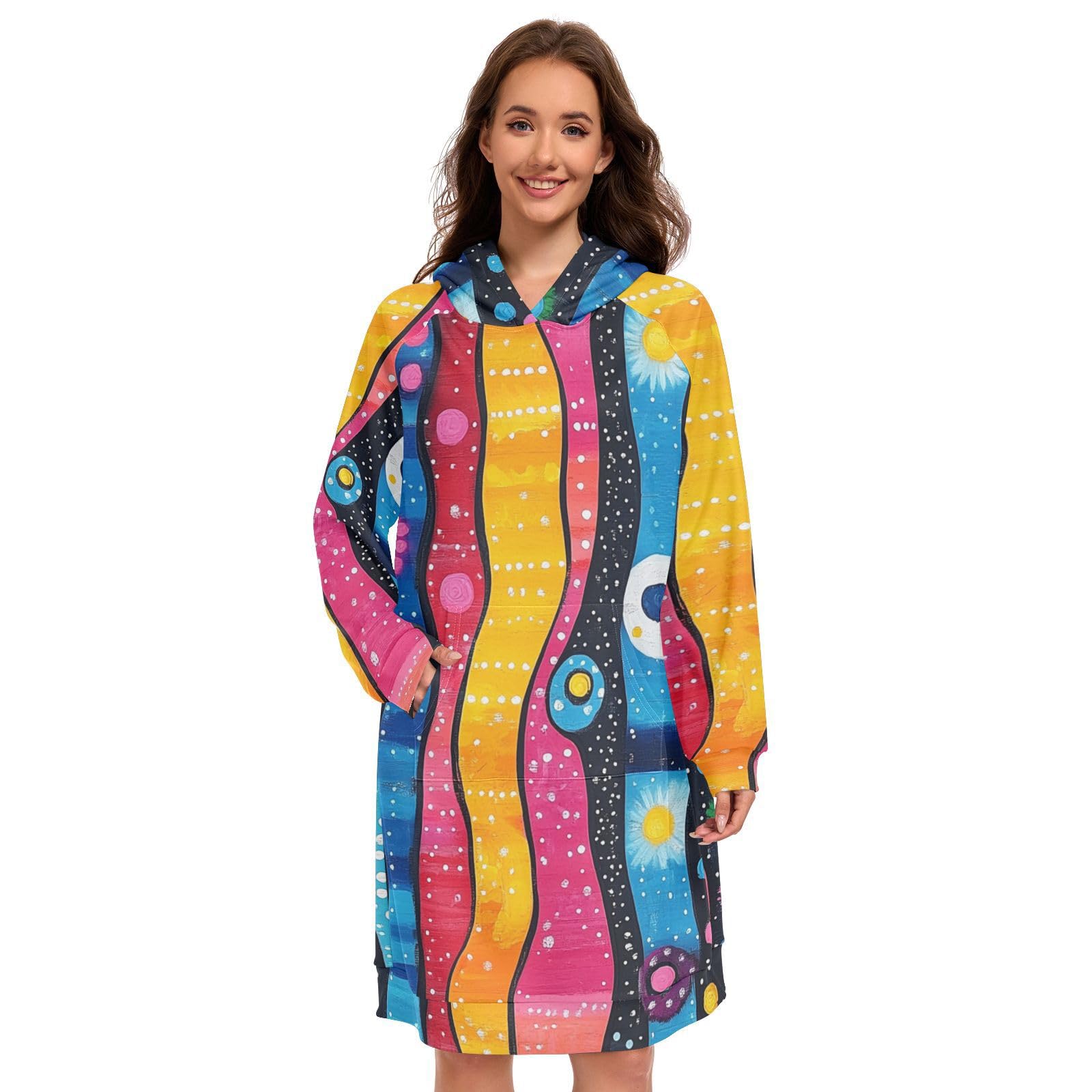 S, L, XXl Felpe con cappuccio da donna, felpe con cappuccio per tunica da