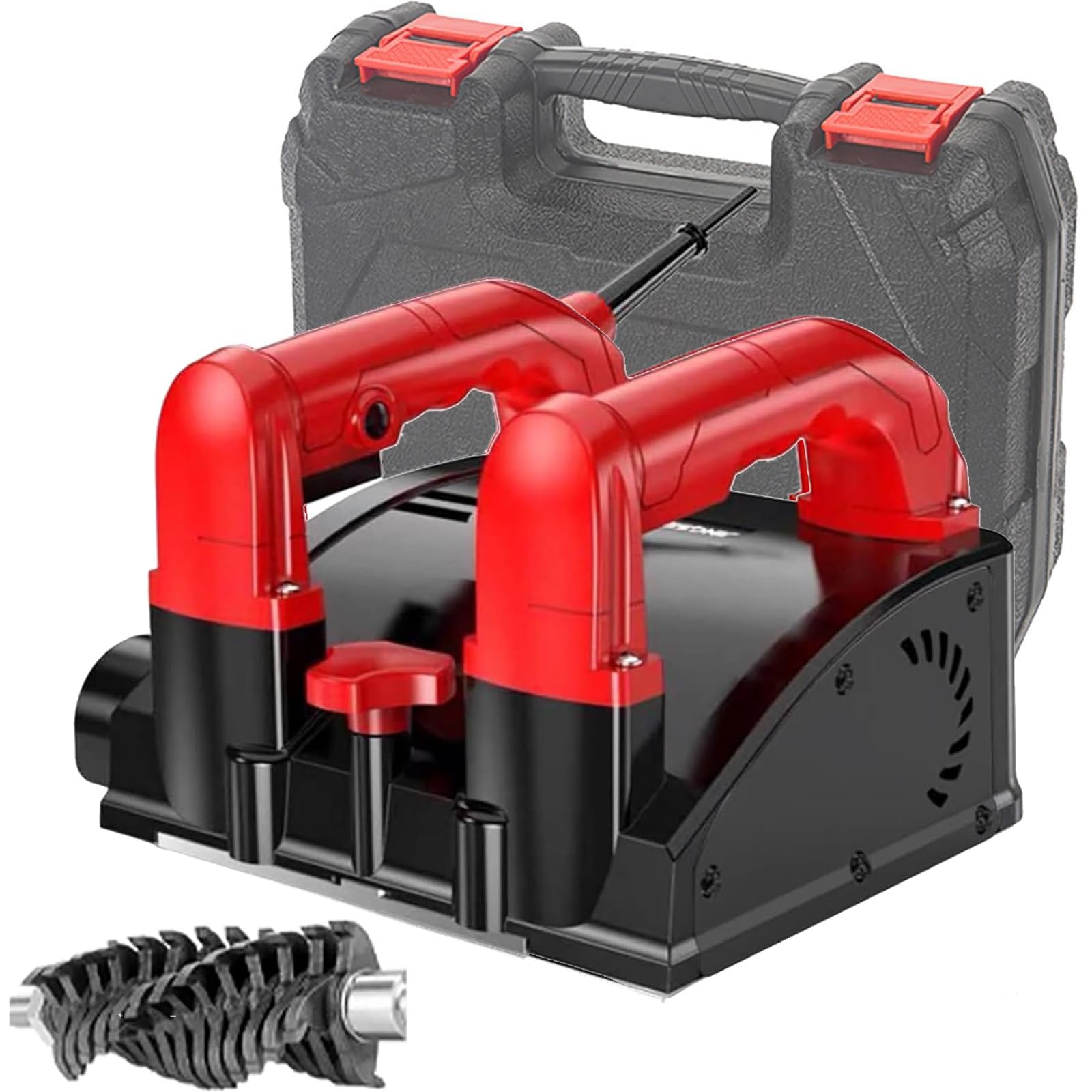 Pialla Elettrica per Pareti 160mm, Scarificatore Portatile con Profondità Regolabile 1-4mm - Raschietto per Cemento Senza Polvere & Macchina per Rimozione di Vernice, Intonaco & Carta da Parati