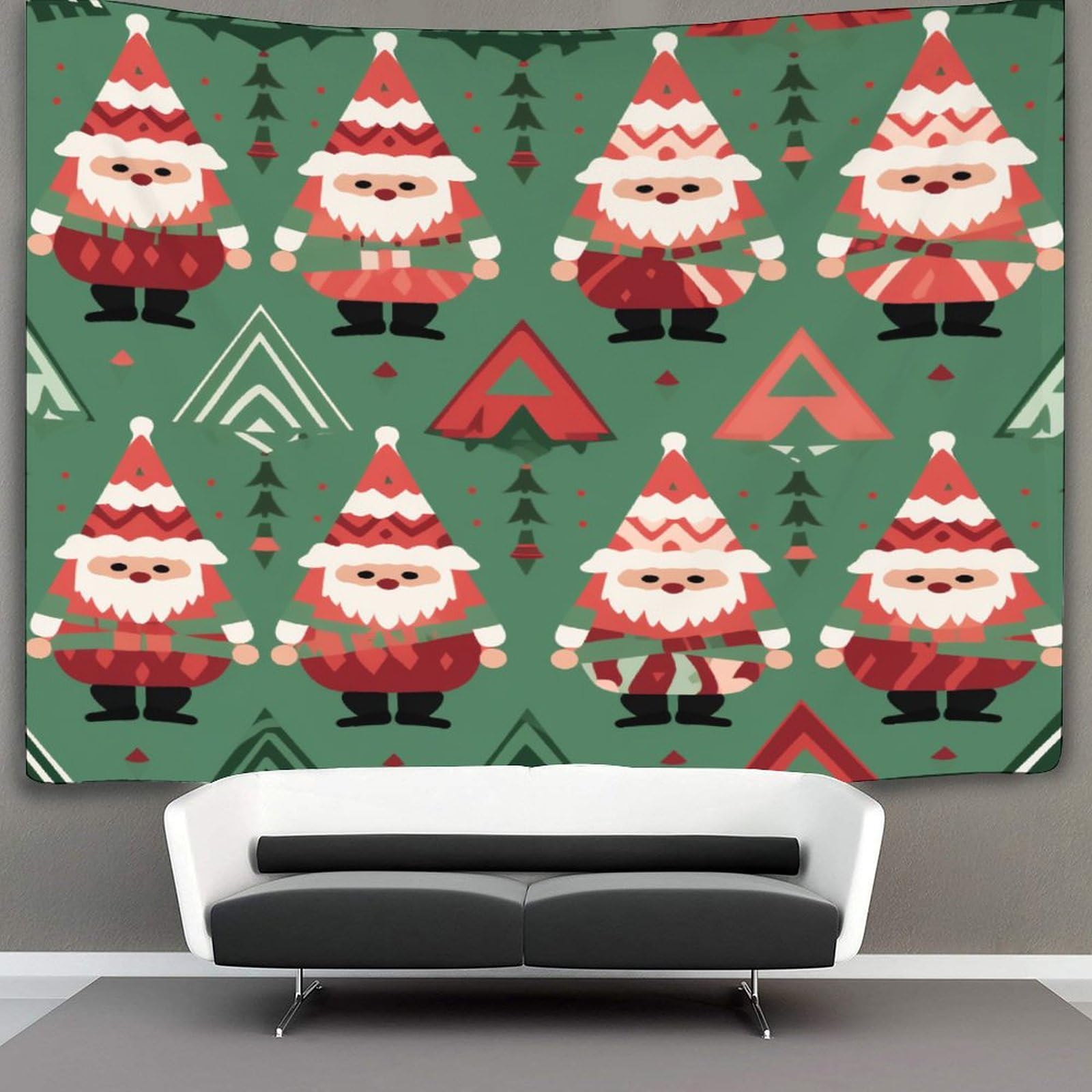 3D Christmas Theme Cute Patterns Printed Wall Blanket Home Decoration Bedding Poster Wall Art Tapestry Wall Hanging Tapestry Soft Polyester for Kids Boys Girls Bedroom Living Room 150cmx200cm