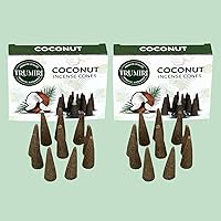 Vista 341 de TRUMIRI Copal Incense Cones - Total 20 Cone Incense - Dual Pack of 10 Insence Cones - Incense Cones Scented - Cone Incense Scents - Insense Cones