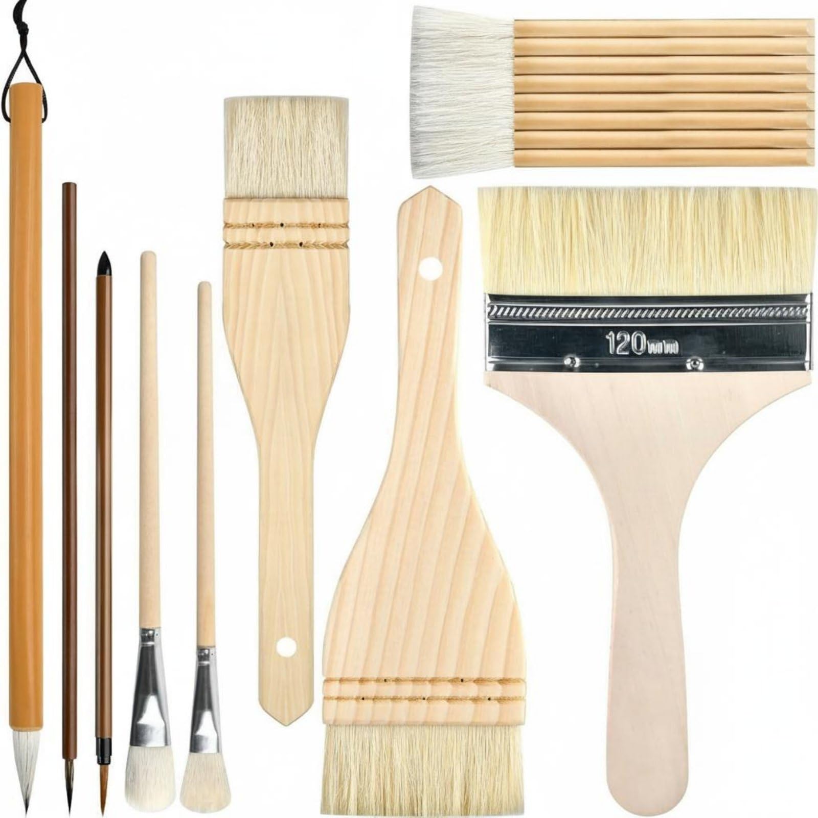 Kit de Pinceaux Céramique et Poterie pour Vos Ateliers Créatifs