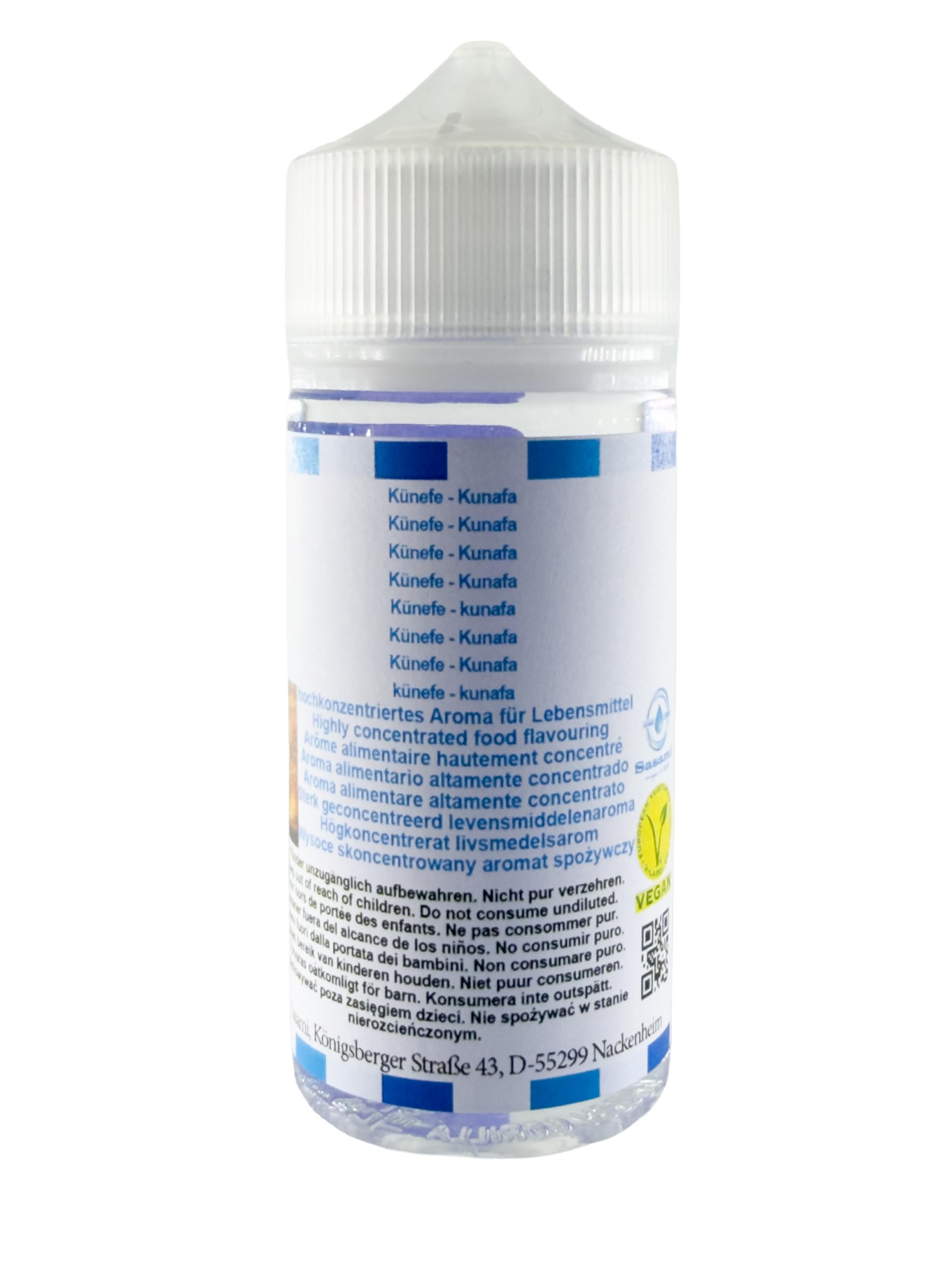 Künefe - kunafa aroma concentrato - vegano - Sasami - 100ml