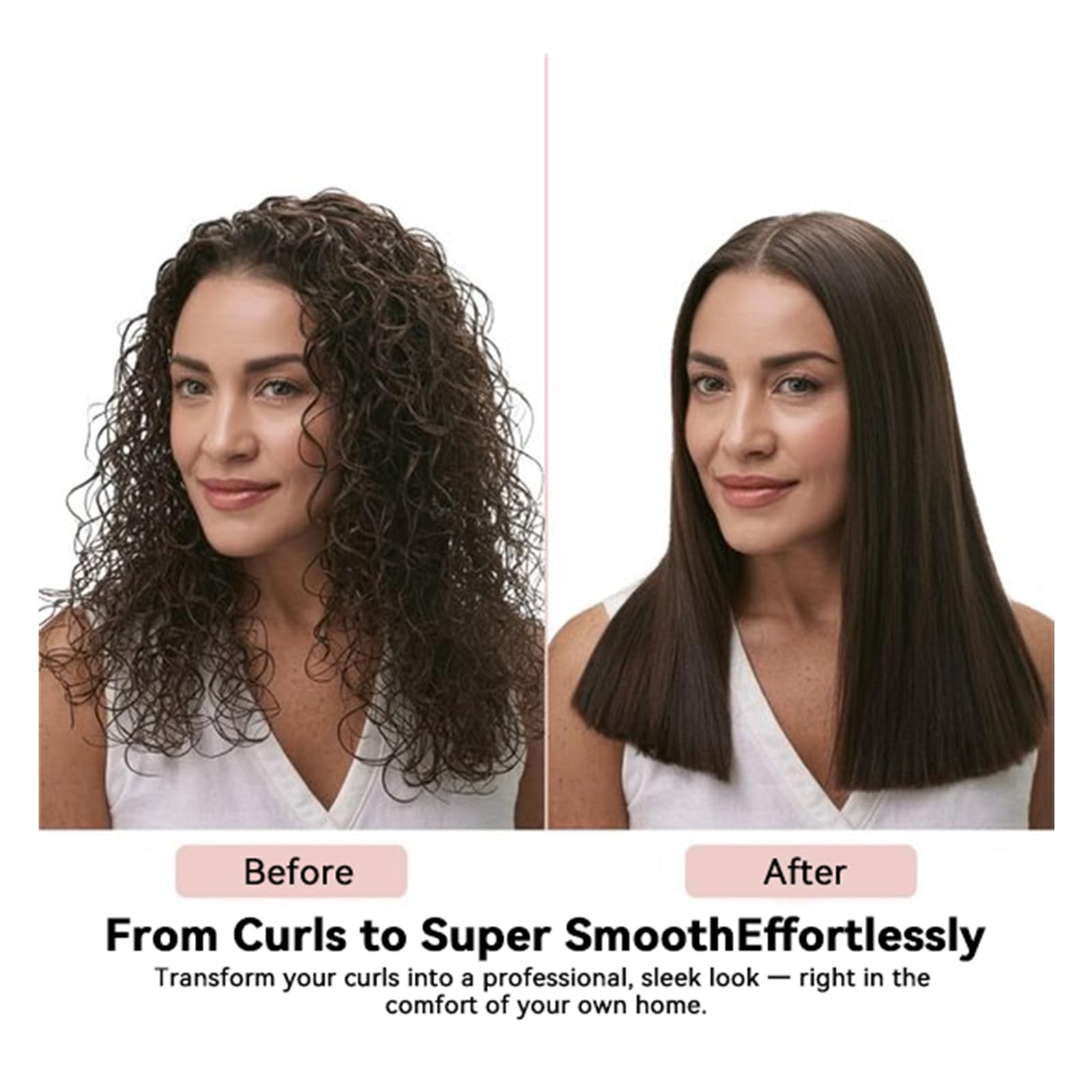 Plancha de pelo de iones de aire, mojado y seco, plancha de aire para peinado, UMIGA Profesional Airstyler Secador de pelo, 80 ℃-160 ℃ para todo tipo de cabello