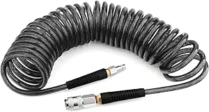 Air Compressor Hose Polyurethane Recoil,10m Air Line Hose - View #3
