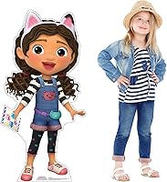 Vista 3 de Cardboard People Gabby Figura de Cartón Recortable - La Casa de Muñecas de Gabby