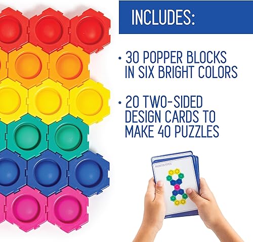 Miniatura 2 de MindWare Sensory Genius Imagination Poppers — Divertidos juguetes antiestrés para niños, adolescentes y adultos a partir de 5 años