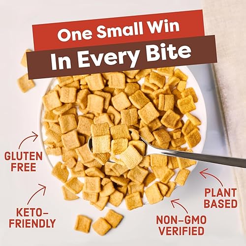 Vista 3 de Catalina Crunch Protein Cereal - Breakfast Cereal with 10g of Protein, No Added Sugar - Gluten Free - Blueberry Muffin - 8 oz. Bag (Pack of 1)