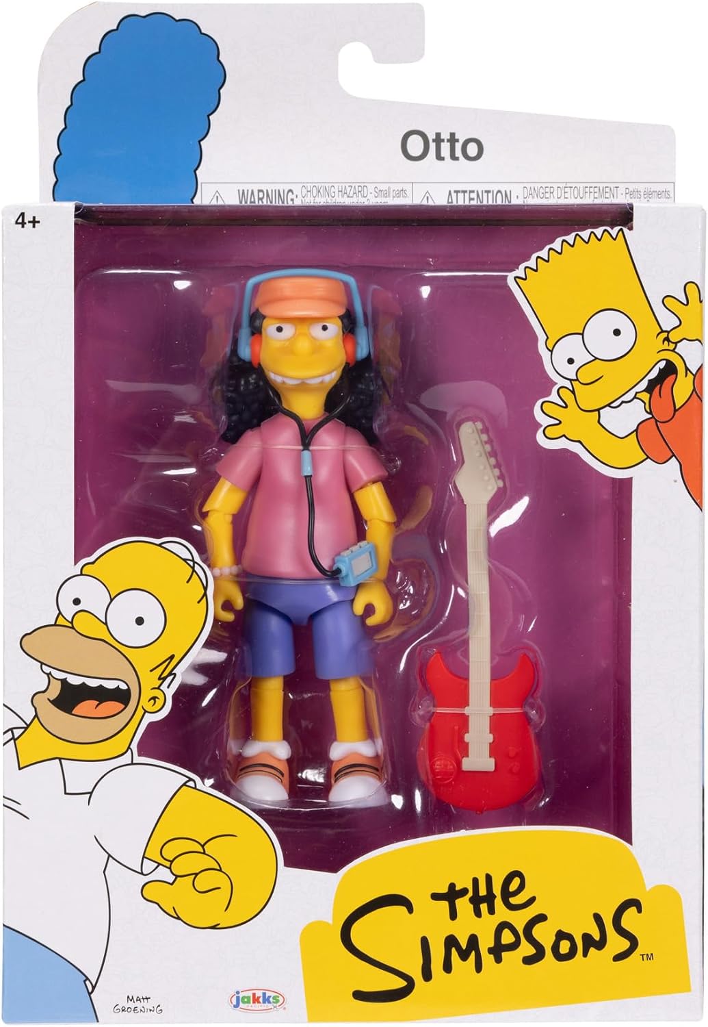 The Simpsons 5" Otto Collectible Action Figure image 5