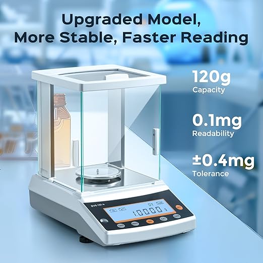 Balanza Analítica 0.0001g Precisión Alta Laboratorio 220g miniatura 2