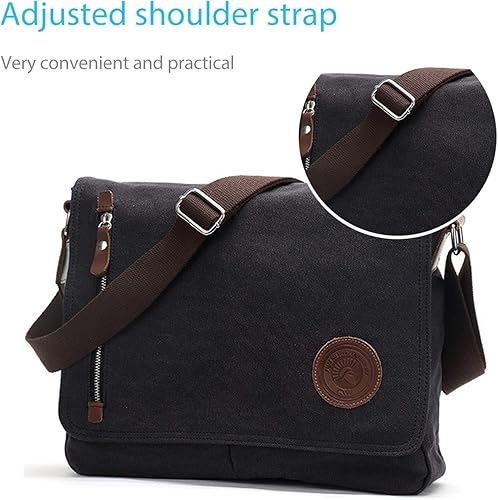 Vista 6 de FANDARE Bolso bandolera unisex de lona para hombro