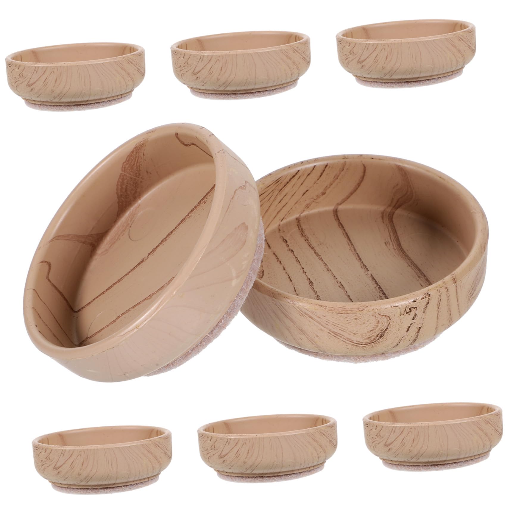 40 Piezas Protectores para Patas de Muebles con Fieltro y Antirrayaduras para Tapones Compactos para Sofá y Mesa Silenciosos y Fáciles de Instalar Adecuados para Interior y Hogar