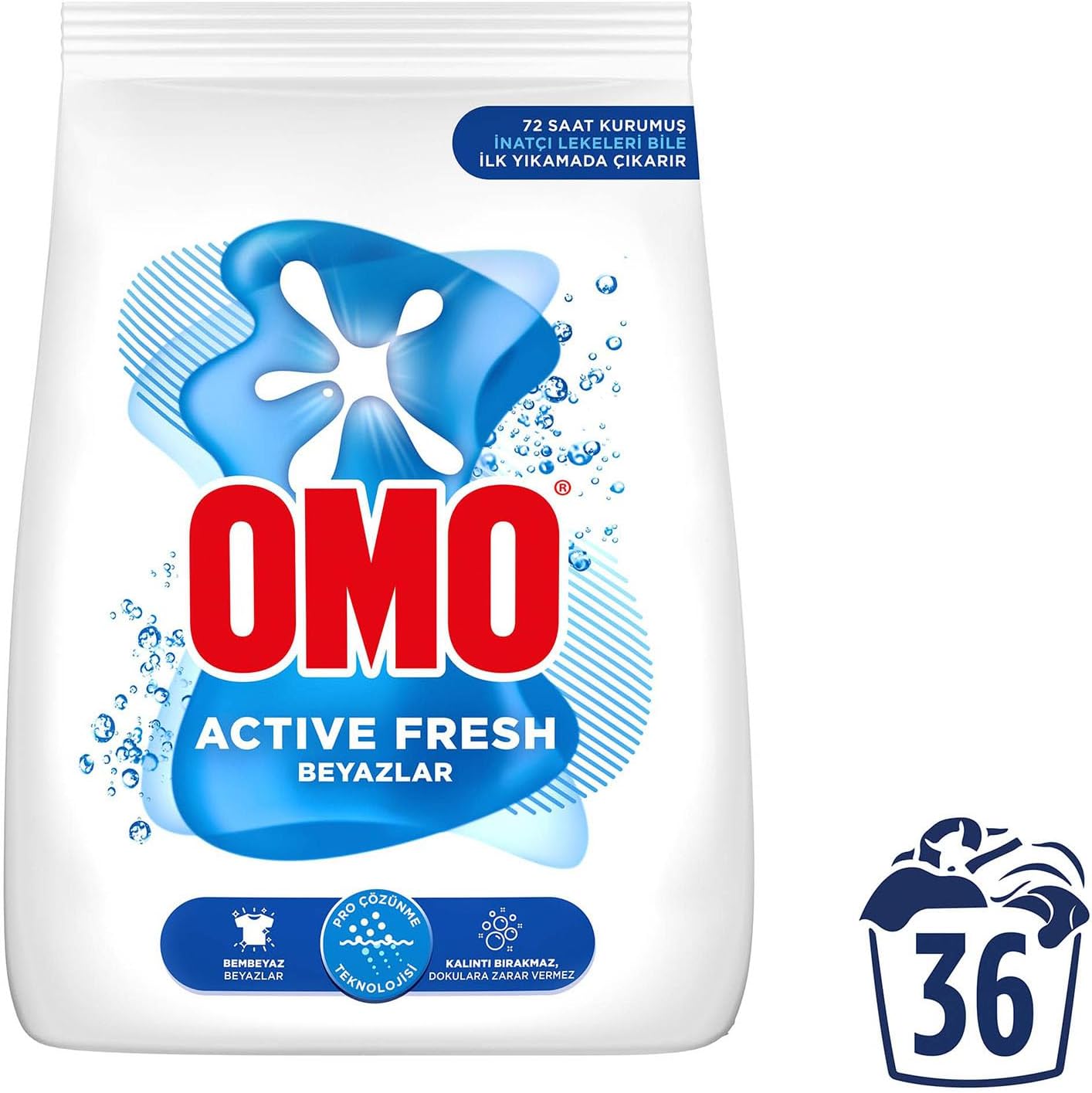 OMO Active Fresh Beyazlar Toz Deterjanı 5.5 kg