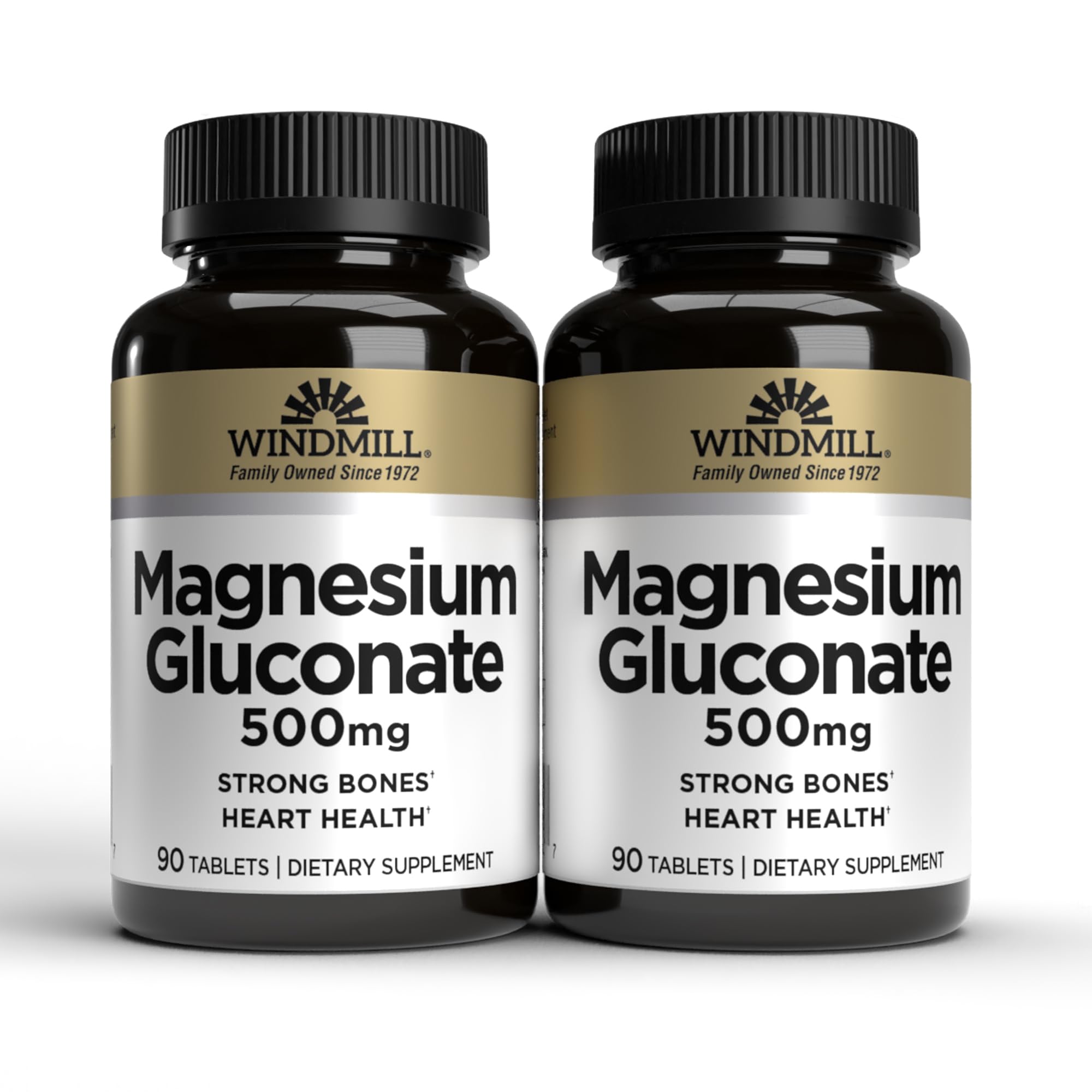 Magnesium Gluconate 500 Mg 90 Tb - from Windmill (Pack of 2)