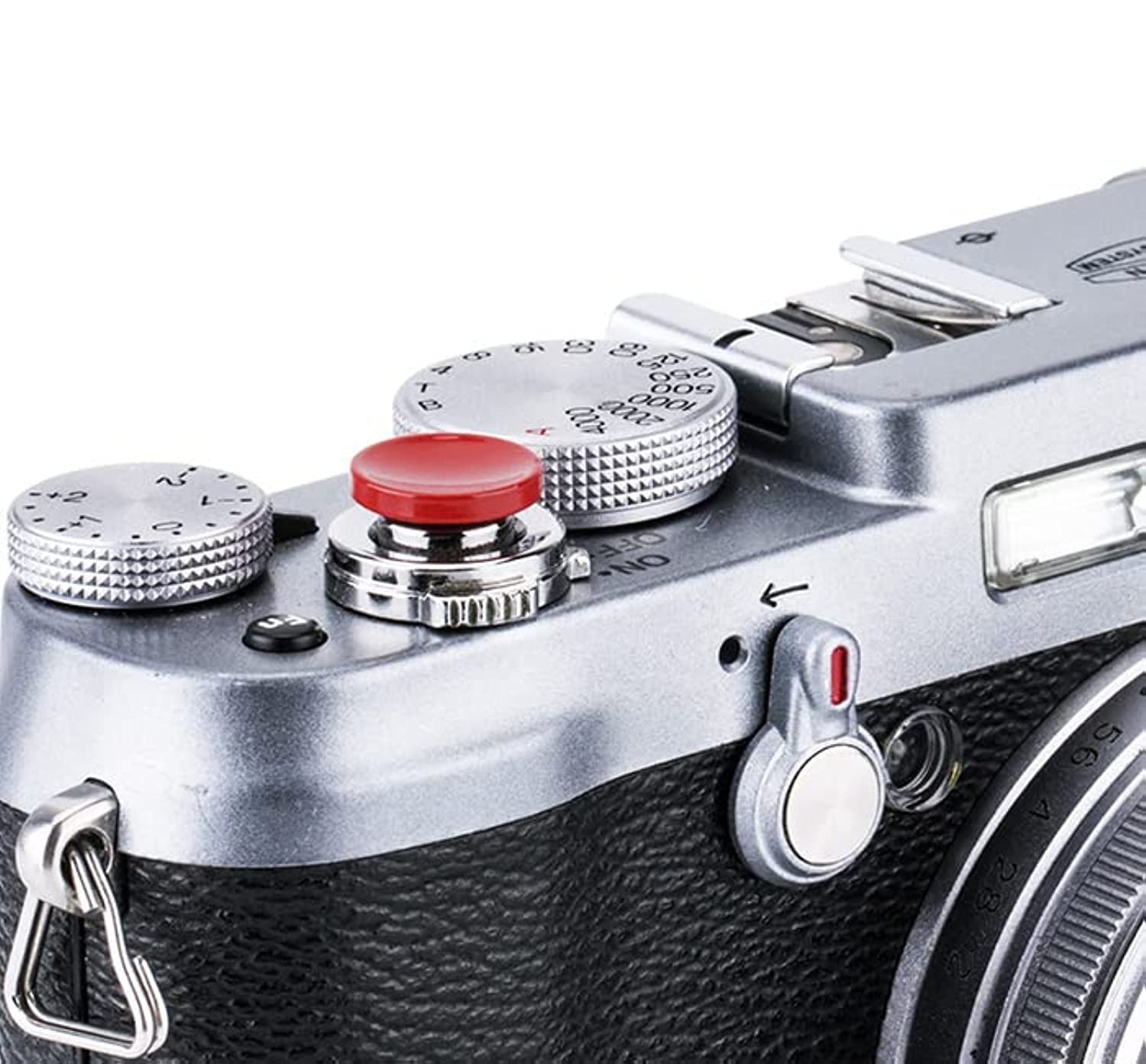 Ergonomic Shutter Soft Release Button for Fujifilm Leica Canon Nikon Olympus (SRB-C11DR)