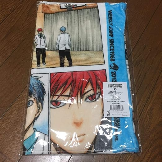 黒子のバスケ 黒バス フェイスタオル ジャンプ展 帝光 黒子テツヤ 赤司征十郎 黄瀬涼太 アニメ 萌えグッズ 通販 Amazon