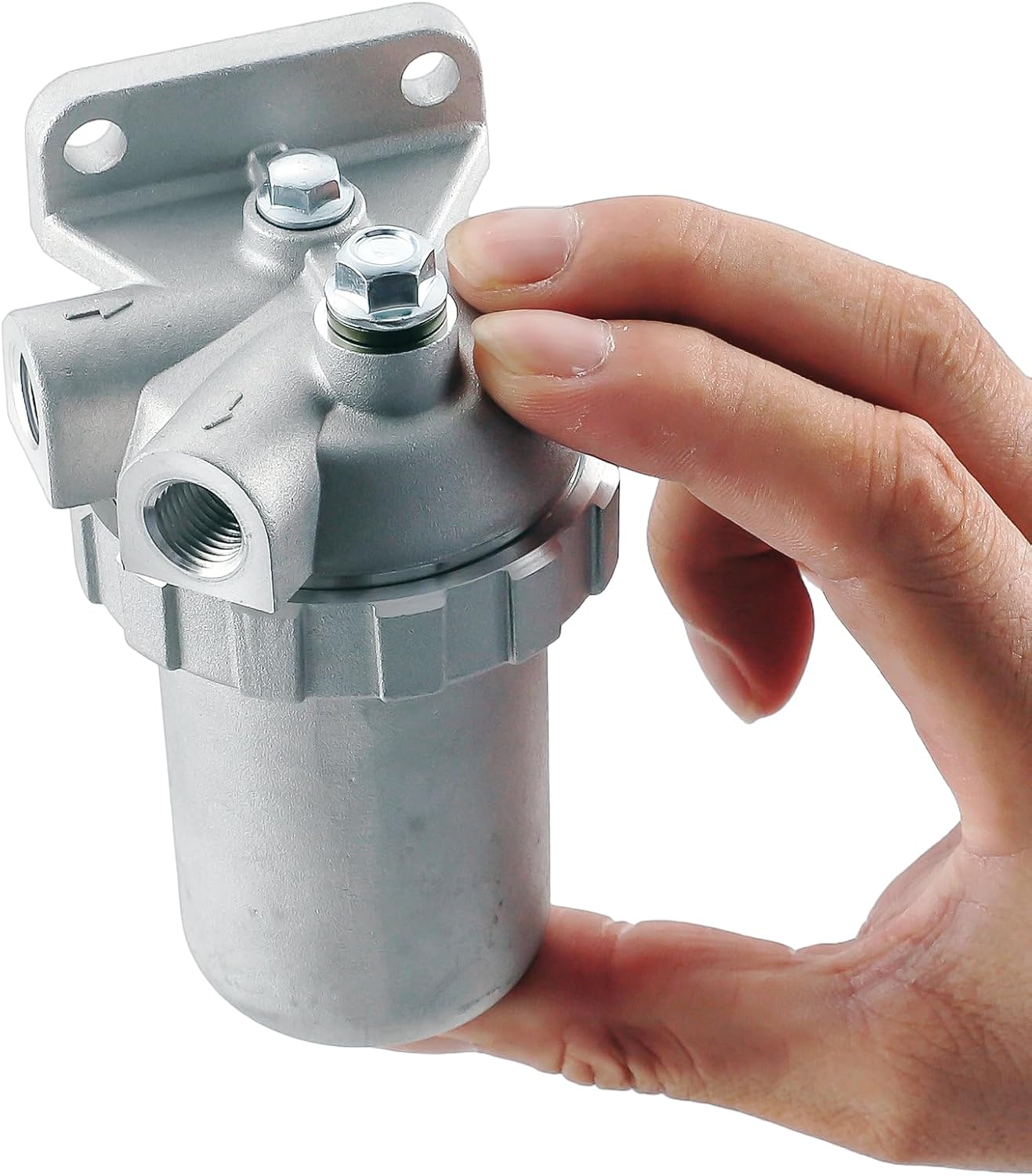 124790-55601 Fuel Strainer Assy,121370-55600,121370-55601 Fuel Filter Assembly Compatible With Yanmar Engine 1GM10, 2GM20, 2GM20F, 2YM15, 3GM30, 3GM30F,3YM20,3YM30