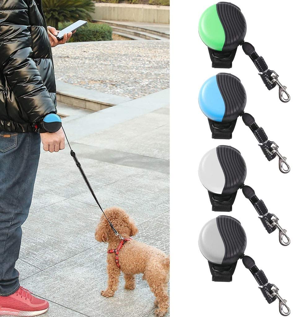 Guinzaglio For Cani Allungabile, Corda Da Trazione For Polso Da 2,5 M, Corda Da Trazione For Cani Telescopica Automatica A Mani Libere, Cinturino Da Polso Regolabile For Cani guinzaglio metri retratti