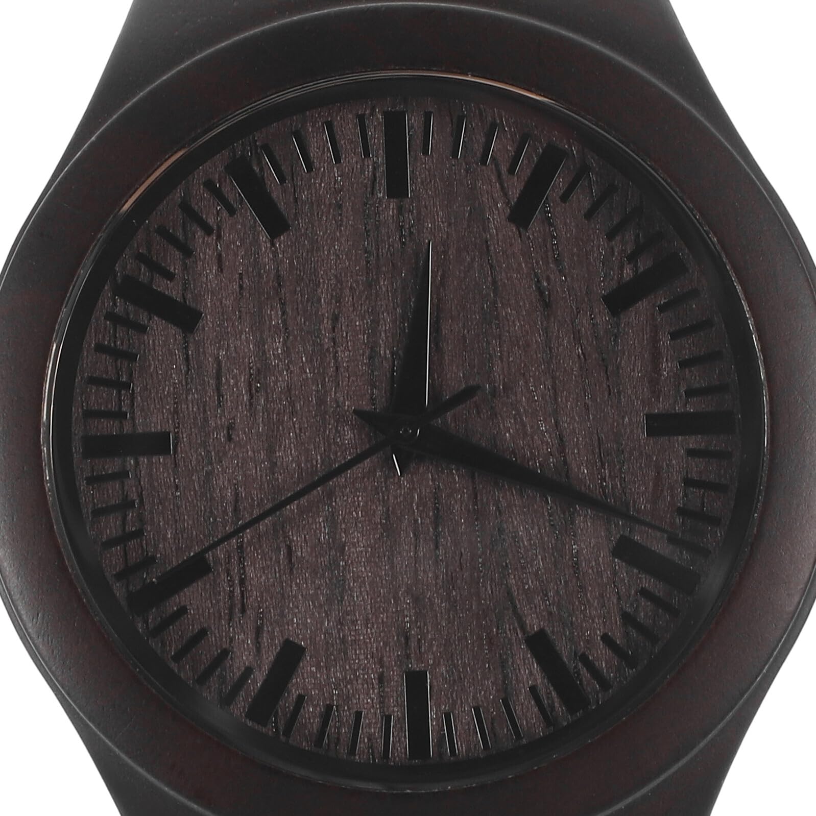 Ipetboom Reloj de Pulsera de Madera para Hombre de Cuarzo, Café | Acero Inoxidable, 1 Pieza, Diseño Retro Clásico, Ligero y Cómodo para Uso Diario