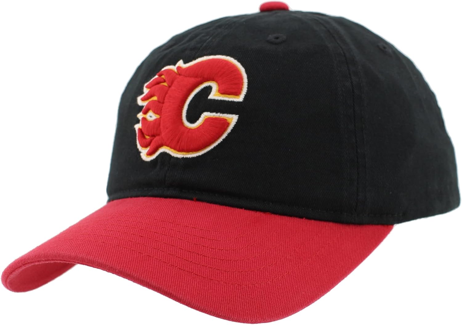 Calgary Flames NHL Officially Licensed Adjustable Hat Scholarship Icon Two Color