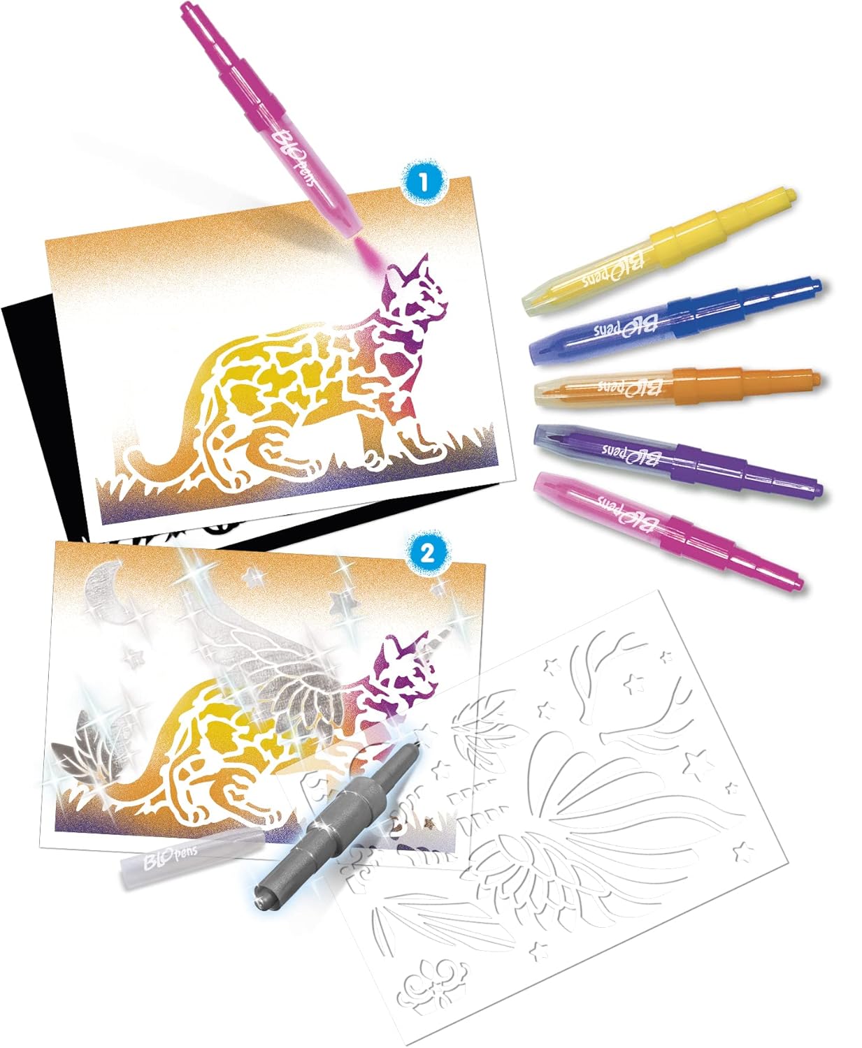 Blopens 7: Kit Dessin Créatif et Personnalisable pour Enfants 7+ Ans - Image détaillée