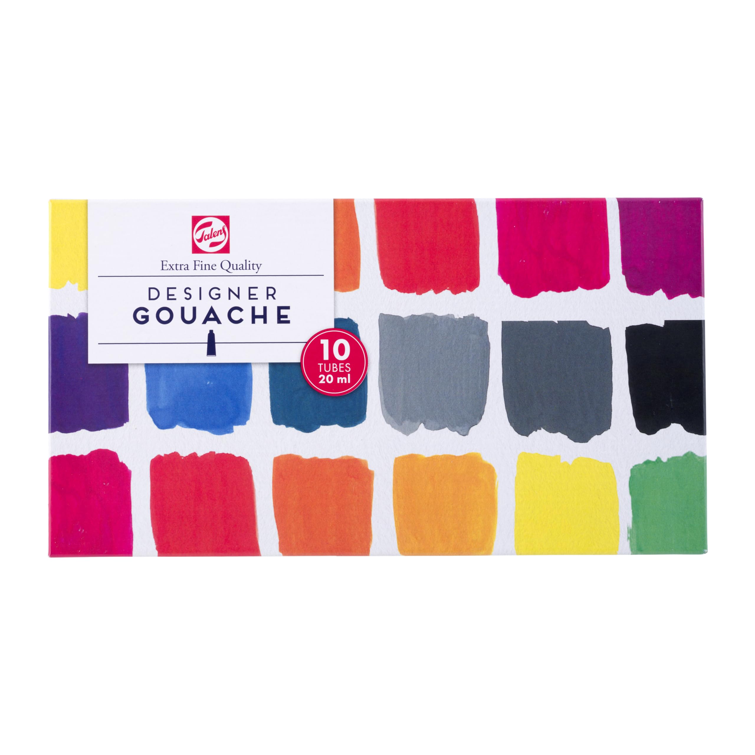 Talens Gouache Extra Fine Base Set | 10 x 20 ml