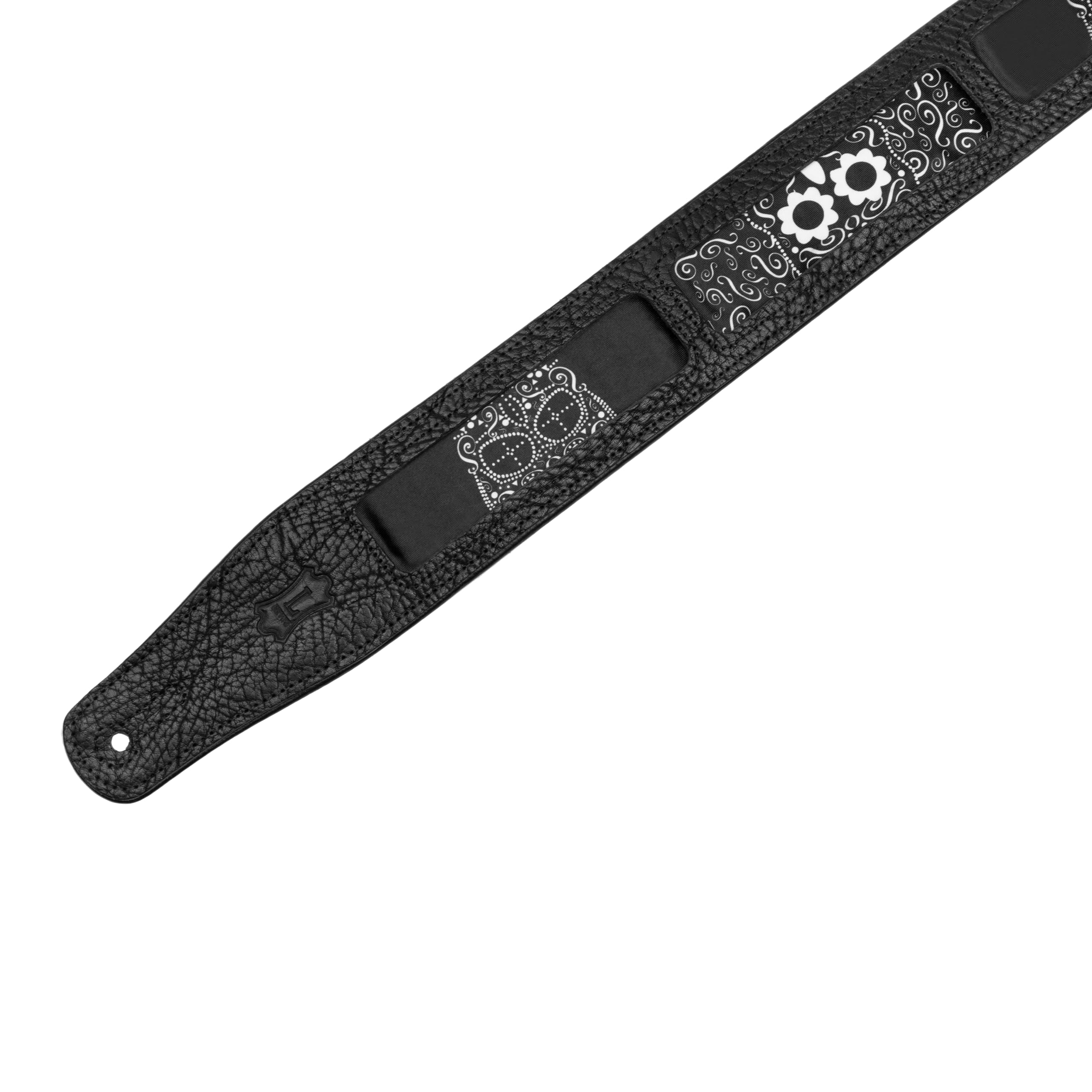 Levy's Leathers Gitarrengurt, Calaca-Serie, Polyester, Mariachi-Druck, 6,3 cm