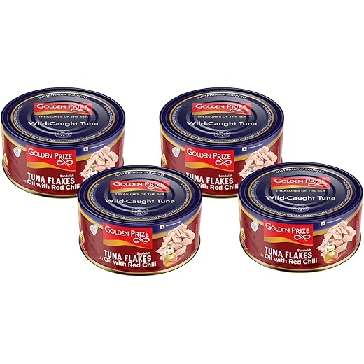 Golden Prize Tuna Flakes in Oil 185g
