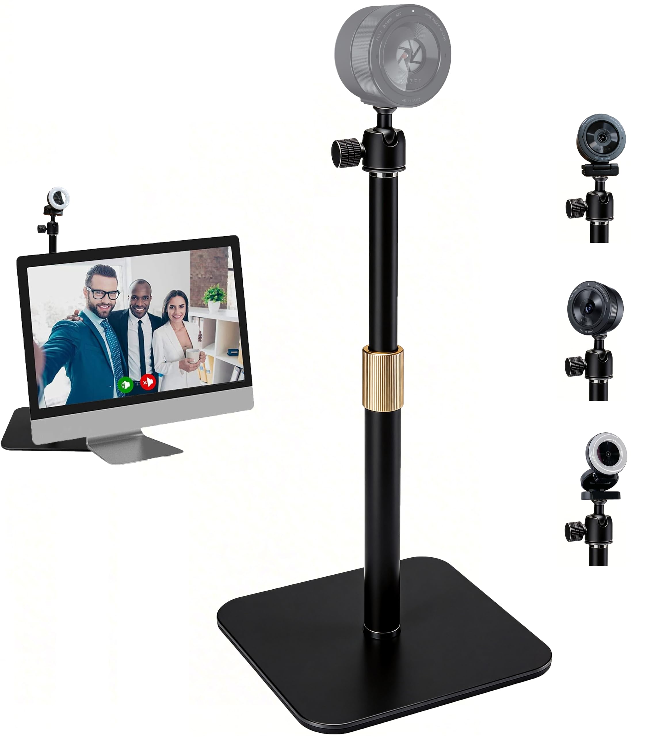 Supporto da tavolo per webcam Razer Kiyo Pro, Pro Ultra, X e Kiyo