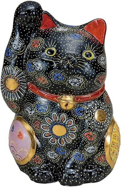 正規 7号招き猫 三毛盛 九谷焼 食器 カトラリー グラス