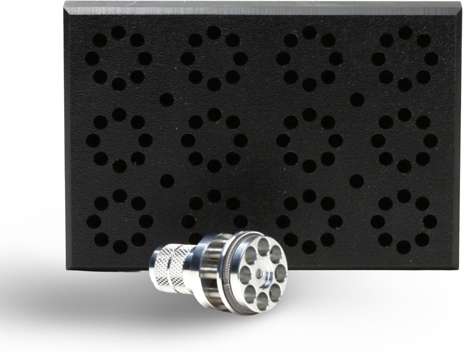 S&W 317, 63, 43C .22LR Revolver Speedloader and Block - Quick and Efficient Reloading